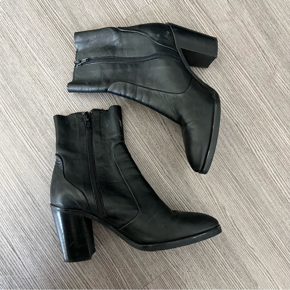 TOPSHOP SOCK BOOT BLACK
